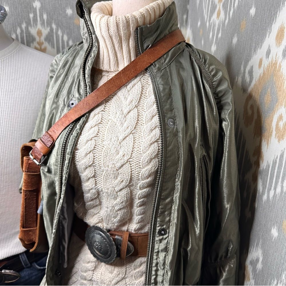 Ralph Lauren RLX Shiny Olive Anorak